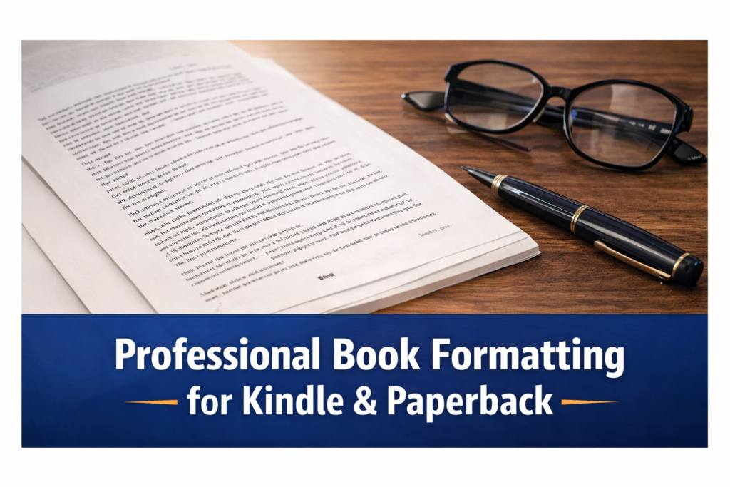 Self publishing support for Amazon KDP UK