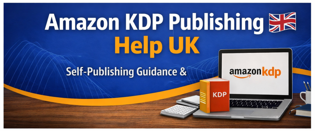 Amazon KDP publishing help UK for self publishing authors